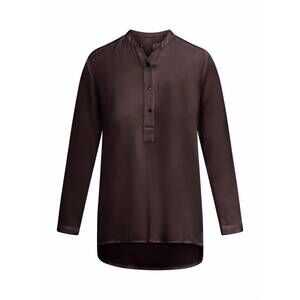 NEW NOUVELLE / SILK95FIVE women's montenegro tunic in chocolate